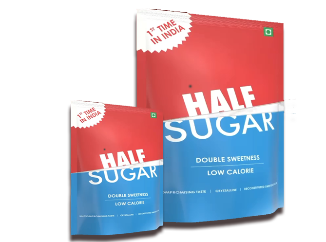 half sugar
